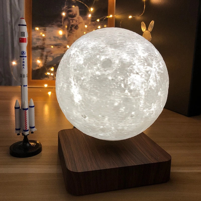 3D Magnetic Levitation Moon Lamp