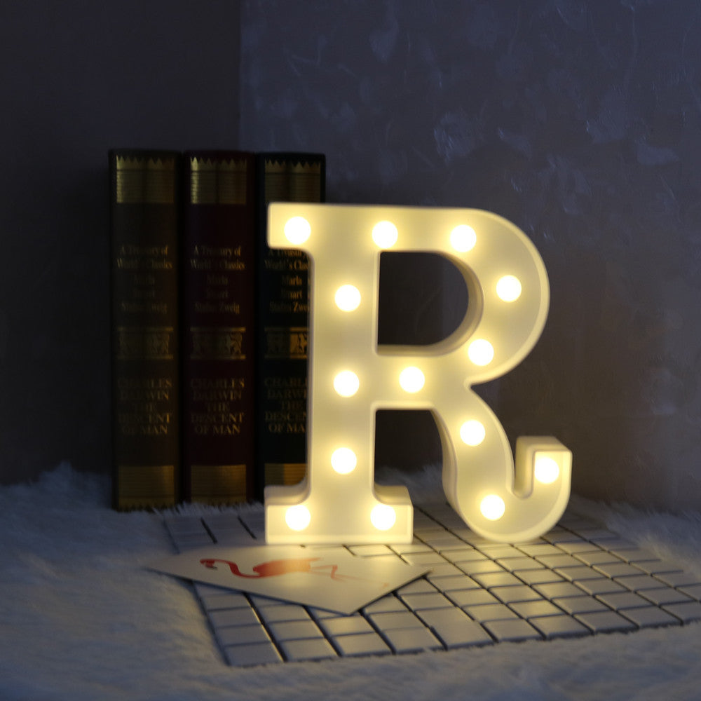 Alphabet LED Light Sign