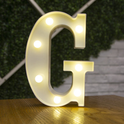 Alphabet LED Light Sign